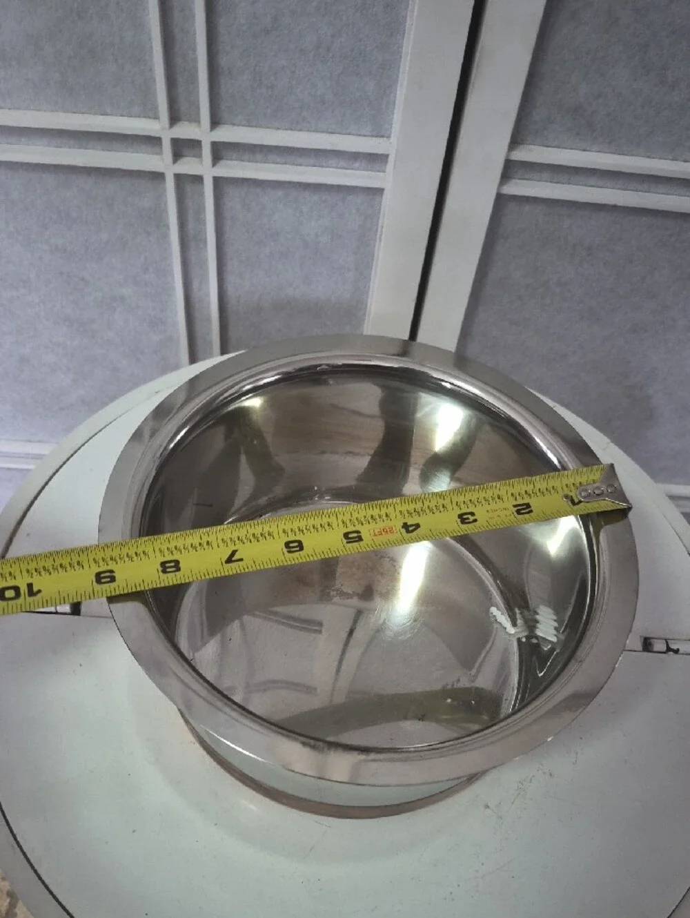 Omega Stainless Steel Mixing Bowl with Copper-Bottom Accent